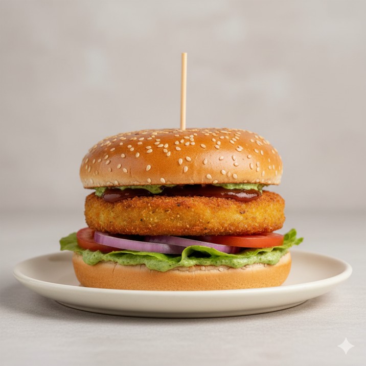 Aloo Tikki Burger